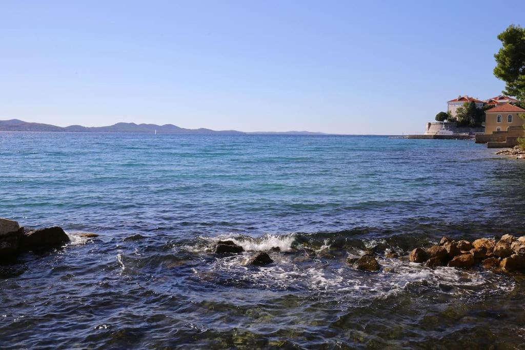 Zadar Center Beach Apartment - Directly On The Sea Exterior photo